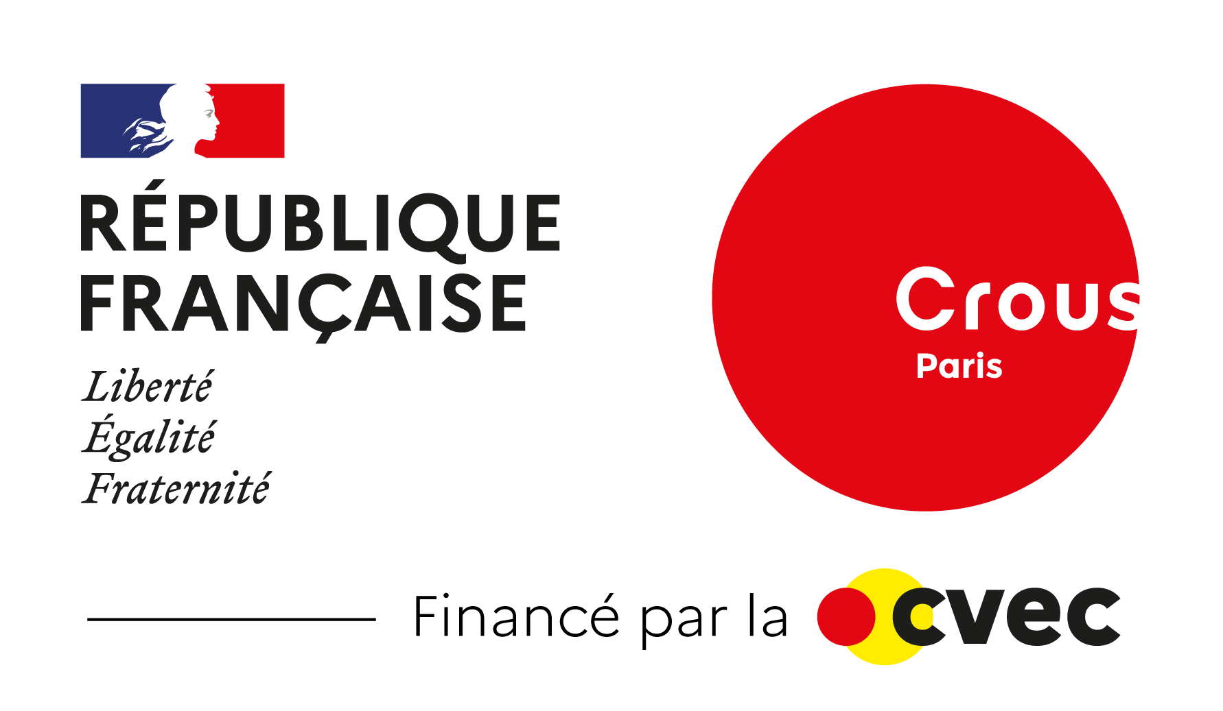 République française, Crous Paris, financé par la CVEC