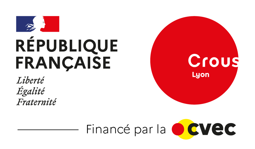 République française, Crous Lyon, financé par la CVEC
