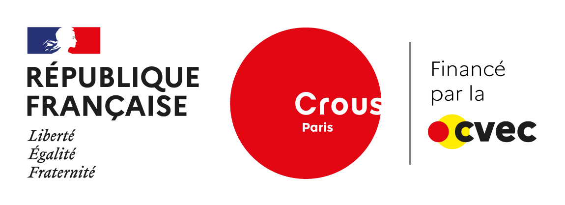 République française, Crous Paris, financé par la CVEC